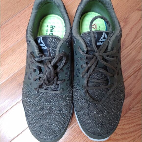 Reebok Work Sublite RB051 Womens Size 9M Olive Green W/ Composite Toe Sneaker - Picture 12 of 12